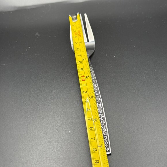 Northland Oneida Stainless Flatware 5 Dinner Forks Ornate Rendezvous Pattern - Picture 3 of 4